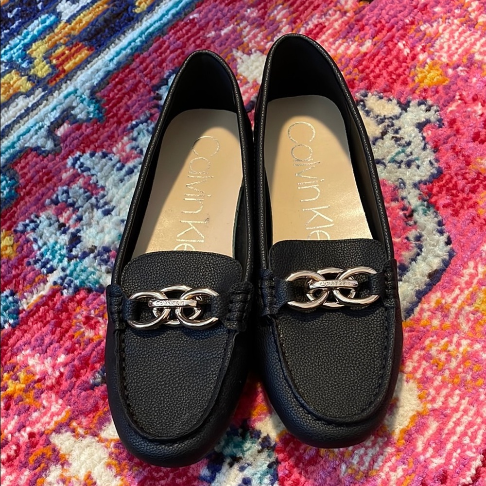 Calvin Klein Women's Black Loafers